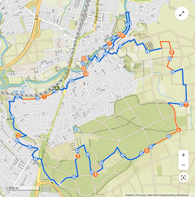 Streckenplan